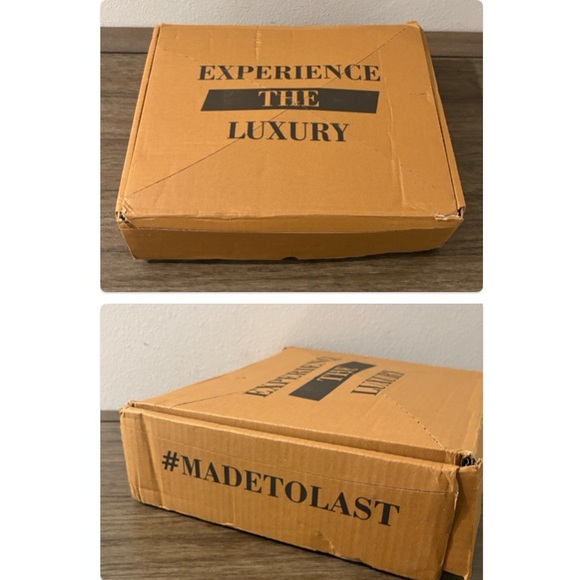 NWT [Real Leather] Motorcycle Biker Brown Diamond Leather Jacket Mens 2XL - Picture 15 of 16